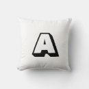 Search for alphabet pillows Initial