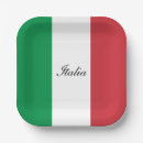 Search for italian flag paper plates Flag of italy