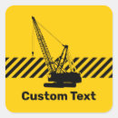 Search for construction crane stickers Black