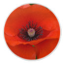 Recherche de pavots boutons et poignées de porte Rouge