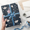 Recherche de rococo papier cadeau Botanique fleurir motif