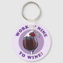 Recherche de vin fait sur commande porteclés Buveur de vin