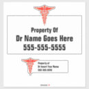 Recherche de symbole docteur autocollants Caducée