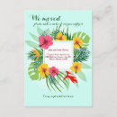 Search for tropical moving announcement cards New home