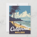 Recherche de malibu beach cartes postales Rétro
