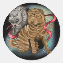 Recherche de animaux chinois autocollants Oriental