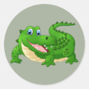 Search for cartoon crocodile stickers Cute