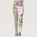 Search for world map leggings Earth
