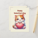 Recherche de valentine de chat Pour enfants