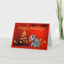 Search for miniature christmas cards Schnauzer