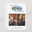 Search for funny face holiday cards Merry