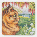 Search for vintage cat art stickers Kitten
