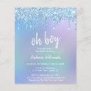 Recherche de glamour baby shower invitations Moderne