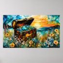 Search for treasure chest posters Ocean