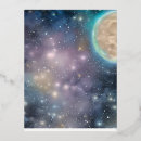 Recherche de lune cartes postales Étoiles