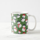 Search for snowman pattern mugs Green