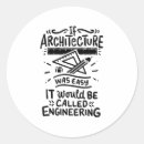 Search for funny architect stickers Building