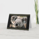 Recherche de koala vœux cartes Mignon