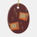 Search for television ornaments Retro