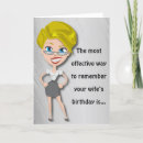 Search for funny wife birthday cards Quote