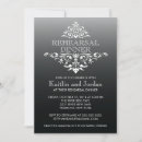 Search for contemporary rehearsal dinner invitations Vintage