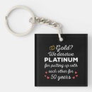 Search for 50th wedding anniversary keychains Couple