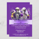 Recherche de humour halloween invitations Squelette