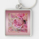 Search for beautiful white rose keychains For her
