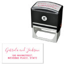 Search for red rubber stamps Chic