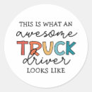 Search for truck driver stickers Funny