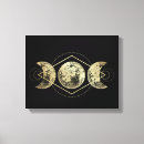 Search for full moon canvas prints Black