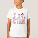 Search for pink kids tshirts Cancer