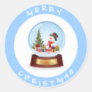 Search for snowglobe stickers Blue