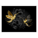Search for hummingbird posters Black