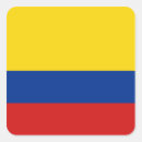 Recherche de la colombie autocollants Drapeaux du monde