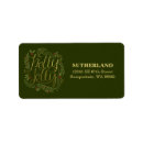 Search for be jolly return address labels Gold