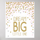 Search for dream big little one posters Pink