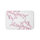 Search for cherry blossom bath mats Pink