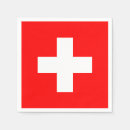 Recherche de suisses serviettes Drapeau suisse