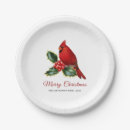 Search for elegant christmas paper plates Red and green
