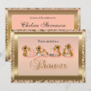 Recherche de damask baby shower invitations Chic