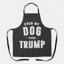 Search for anti trump aprons Funny