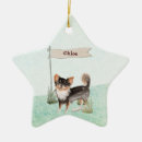 Search for long haired chihuahua ornaments Dog