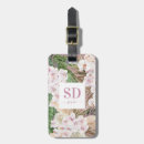 Recherche de orchidées bagages étiquettes Monogramme