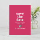 Search for magenta save the dates Modern