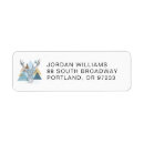 Search for hipster return address labels Minimalist
