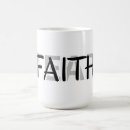 Search for fear and faith mugs Spiritual