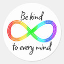 Search for autism rainbow stickers Neurodiversity