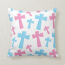 Recherche de bapteme coussins Bleu