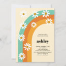 Search for groovy bridal shower invitations Flower power